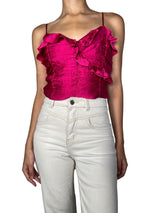 Top Tirantes Fucsia