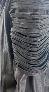 Chaqueta Negra Cuero