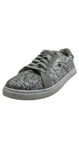 Zapatillas Glitter Plateado