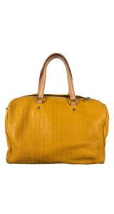 Cartera Monogram Amarilla