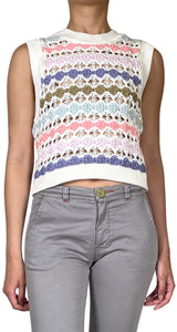 Sweater Sin Mangas Multicolor