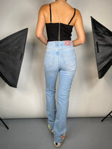 Crop Top Negro Cuero