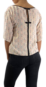 Blusa Traslucido Multicolor