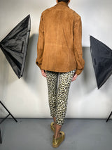 Sobrecamisa Cuero Café