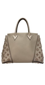 Cartera Tote Galet Beige Cuero