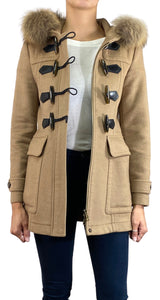 Abrigo Café Broches