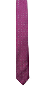 Corbata Pink White