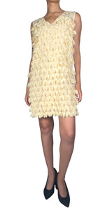 Vestido Beige Vuelos