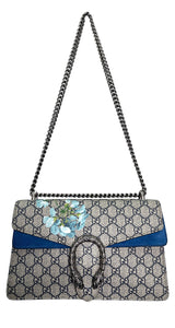 Cartera Blue Blooms