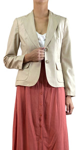 Blazer Beige Lana