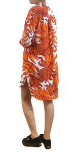 Vestido Camisero Naranja