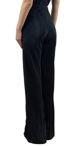 Pantalón Plisado Negro