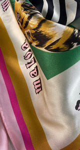 Pañuelo Seda Multicolor