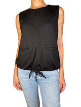 Blusa Negra Sin Mangas