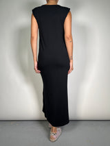 Vestido Con Hombreras