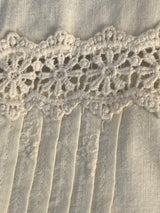 Blusa Broderies Crema