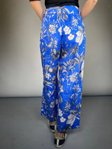 Pantalón Lino Azul