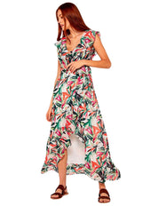 Vestido Apricot Blanco - Calce Ajustado