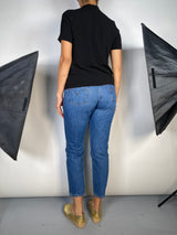 Blusa Negra Manga Corta