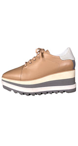 Zapatos Platform Beige