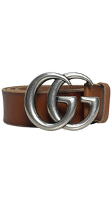 Cinturón Gucci Café