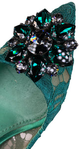 Zapatos Capellada De Encaje