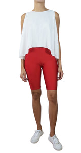 Blusa Blanca Sin Mangas