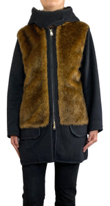 Abrigo Piel Sintética