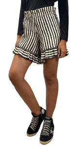 Shorts Rayas Lana