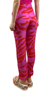 Pantalon Fucsia Seda
