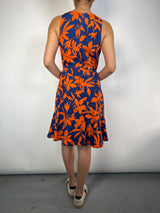 Vestido Estampado Naranjo