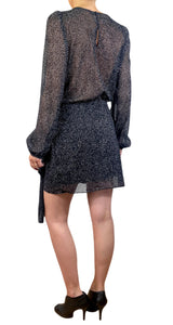 Vestido Transparente Puntos