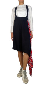 Falda Asimetrica con Tirantes