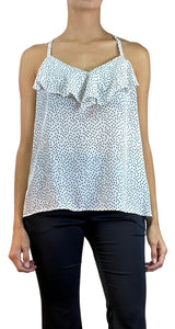 Blusa Seda Lunares