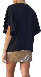 Blusa Negra Tachas