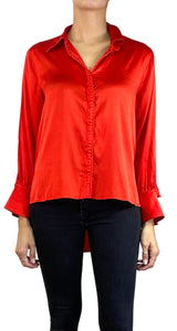 Blusa Seda Roja