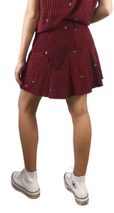 Mini Falda Rayada Print