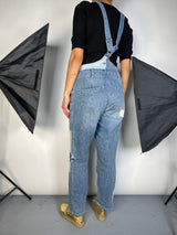 Jardinera Denim Patchwork