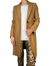 Abrigo Café de Lana