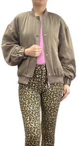 Chaqueta Bomber Café