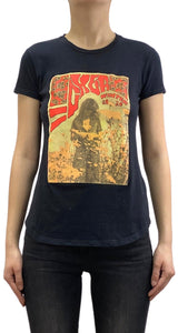 Polera Negra Estampada