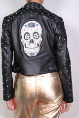 Chaqueta Ecocuero Tachas