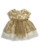 Vestido Dorado Metalizado