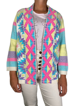 Sweater Abierto Multicolor