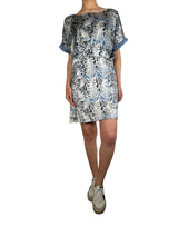 Vestido Mini Estampado Animal Print