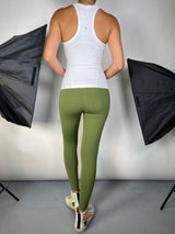 Camiseta Sin Mangas Con Espalda Cruzada Hasta La Cintura