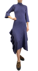 Vestido Azul Brillos