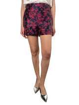 Shorts jacquard Floral Multicolor