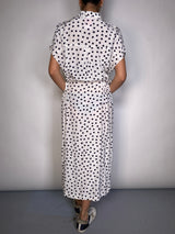 Vestido Camisero De Lunares