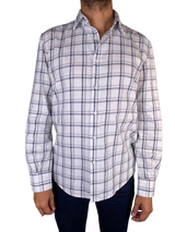 Camisa Blanca a Cuadros